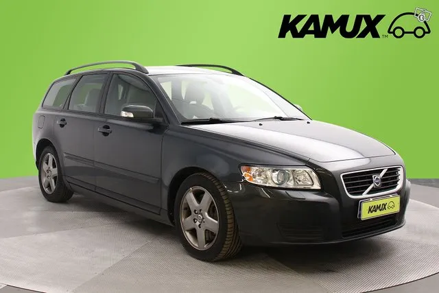 Volvo V50 2,0D (136 hv) Kinetic aut / Juuri huollettu / Suomi-auto / Vetokoukku / Lohkolämmitin / 2x renkaat Image 1